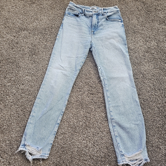 Good American Jeans. Good Legs High Waist Cigarette style. Size 8 - Picture 2 of 5